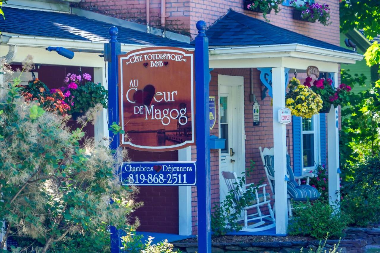 Bed and Breakfast Au Coeur De Magog Exteriér fotografie